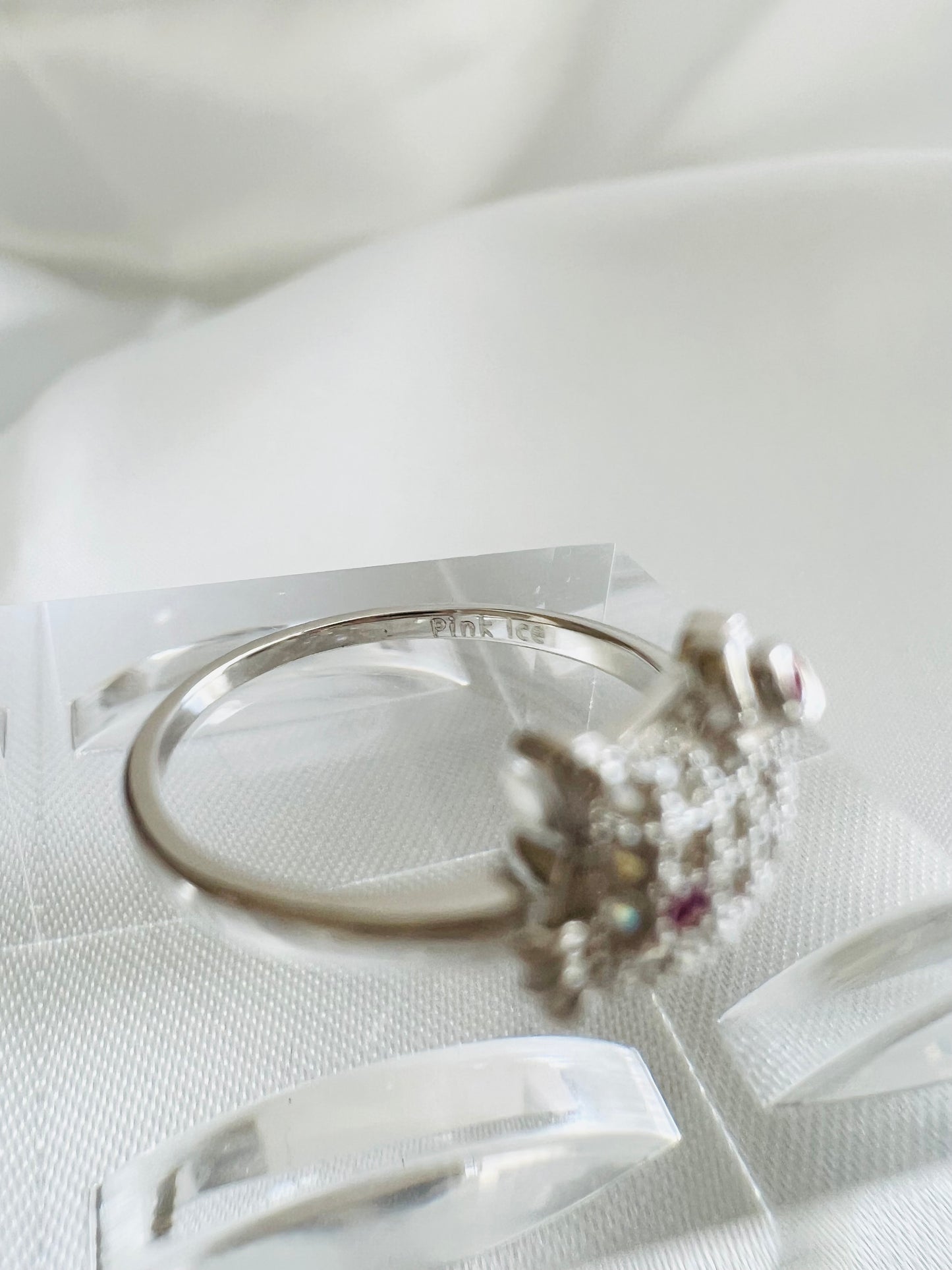 Sterling Silver Cute Kitty Cat Baby Ring