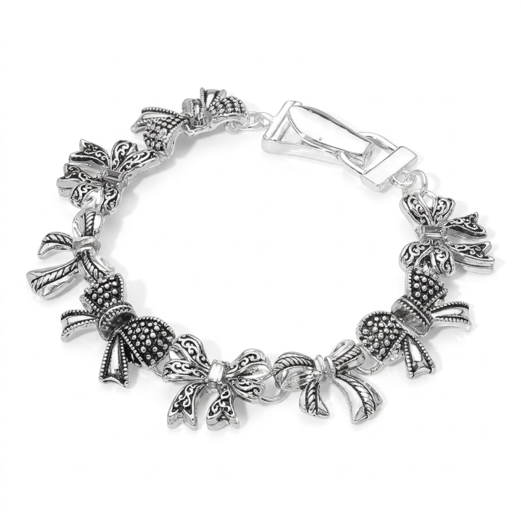 Vintage Ribbon Bow Bracelet