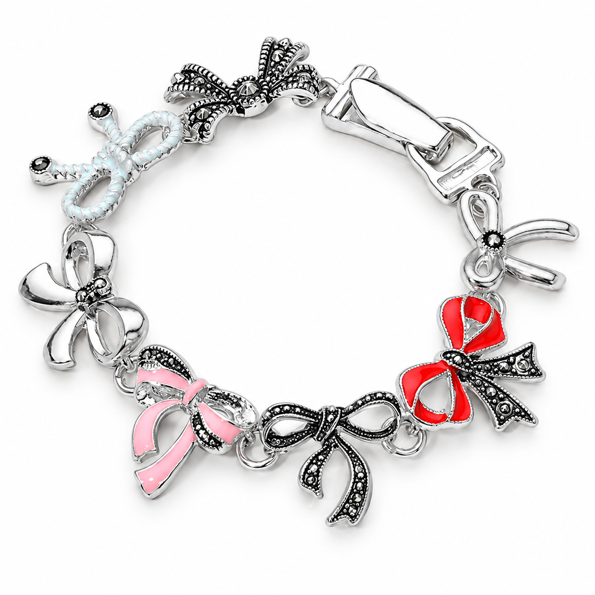Vintage Ribbon Bow Bracelet