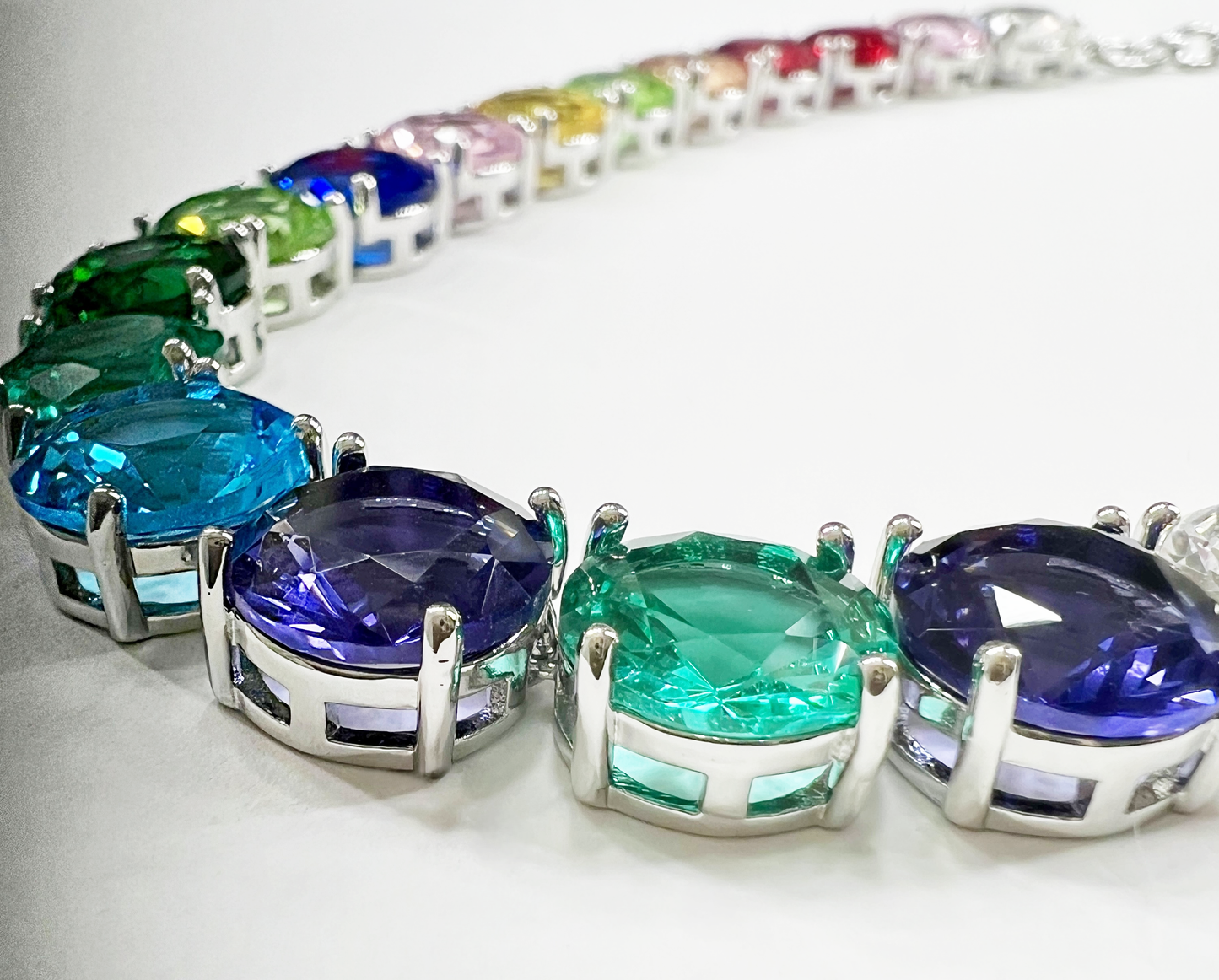 Taffy Jewel Candy Statement Necklace